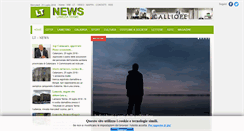 Desktop Screenshot of lameziatermenews.it