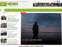 Tablet Screenshot of lameziatermenews.it